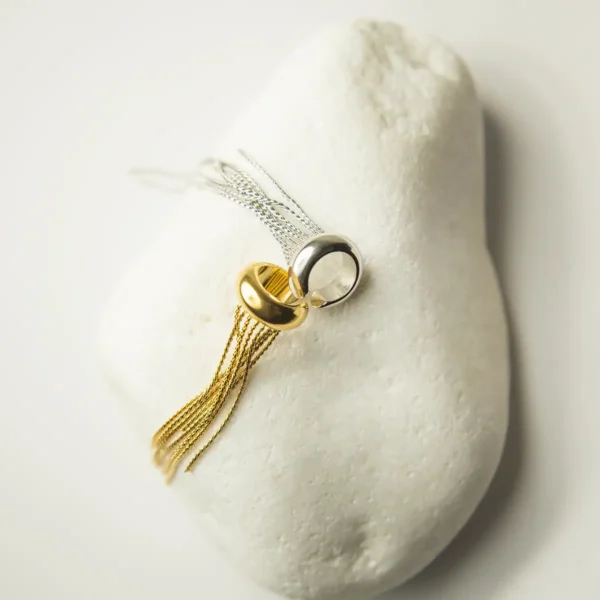 Earcuff χωρίς τρύπα Freya από ανοξείδωτο ατσάλι που δεν μαυρίζει, γυναικεία κοσμήματα Chryselle Jewelry.